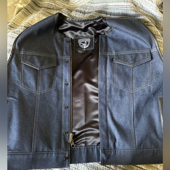 Espinoza’s 501 DENIM VEST - Picture 2 of 8